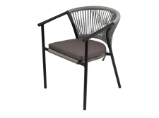 Кресло плетеное для уличных кафе и ресторанов